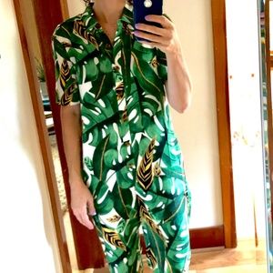 Farm Rio Jungle Print Jumpsuit